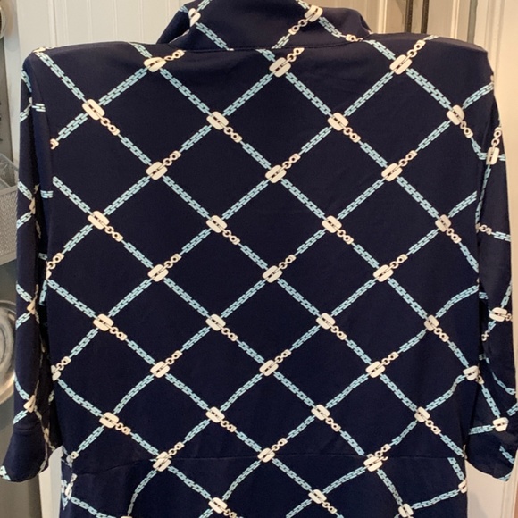 J. McLaughlin metal link dress. Worn once. Retail 189 - Picture 6 of 6
